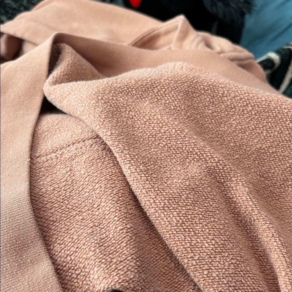 Oversized Cozy Soft Pink Aerie Pullover Hoodie - Picture 12 of 14